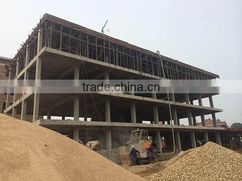 JBT30 P1 trailer hydraulic concrete pump with mixer