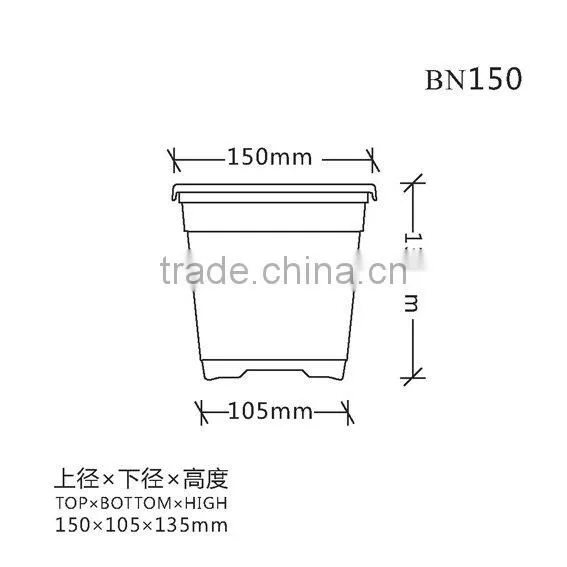 plastic tray plant,plastic nursery flower pots