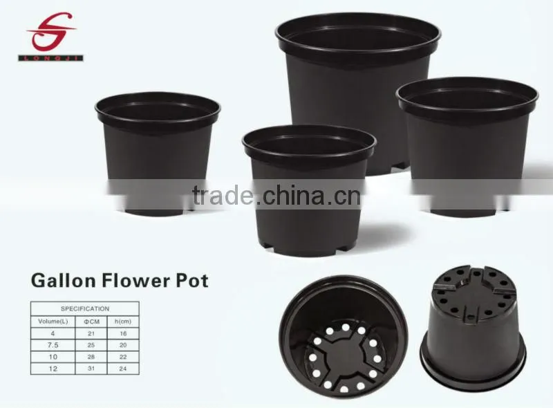 new arrival pp plastic 3 gallon 12 L plant pot