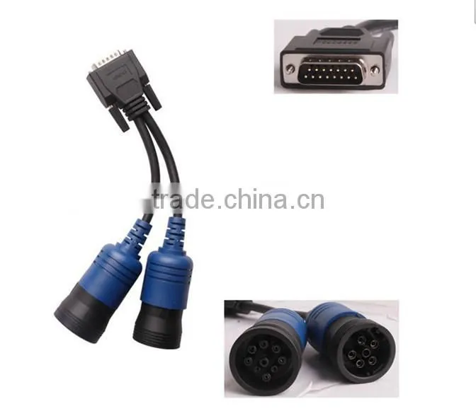 Nexiq truck diagnostic tool,Nexiq 405048 Y Adapter DB15 to Deutsch Adapter for Nexiq 125032 USB Link Diesel