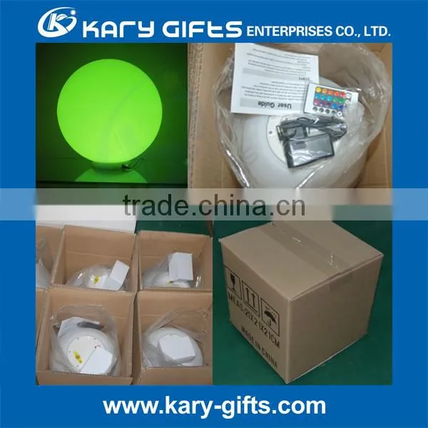 party wedding RGB color led illuminated ball sfera led