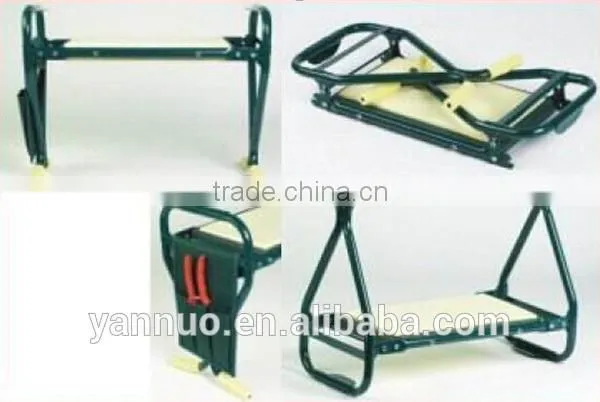 Foldable garden kneeler,garden stool,garden kneeler with tool bag