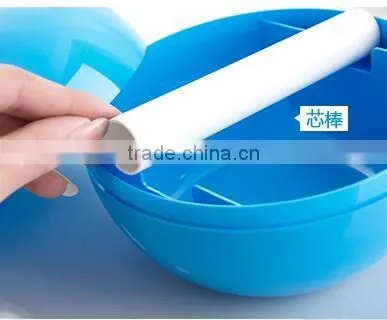 CY054 Hot Sale Bomb Shape Tissue Box Plastic Round Tissue Holder Box