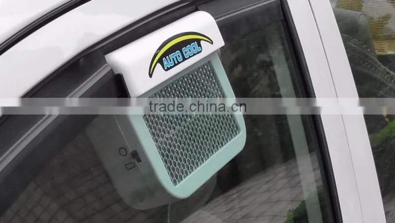 New Arrival Solar Car Exhaust Fan For Car Auto Evaporative Air Cooler Cooling Air Vent Cooler New