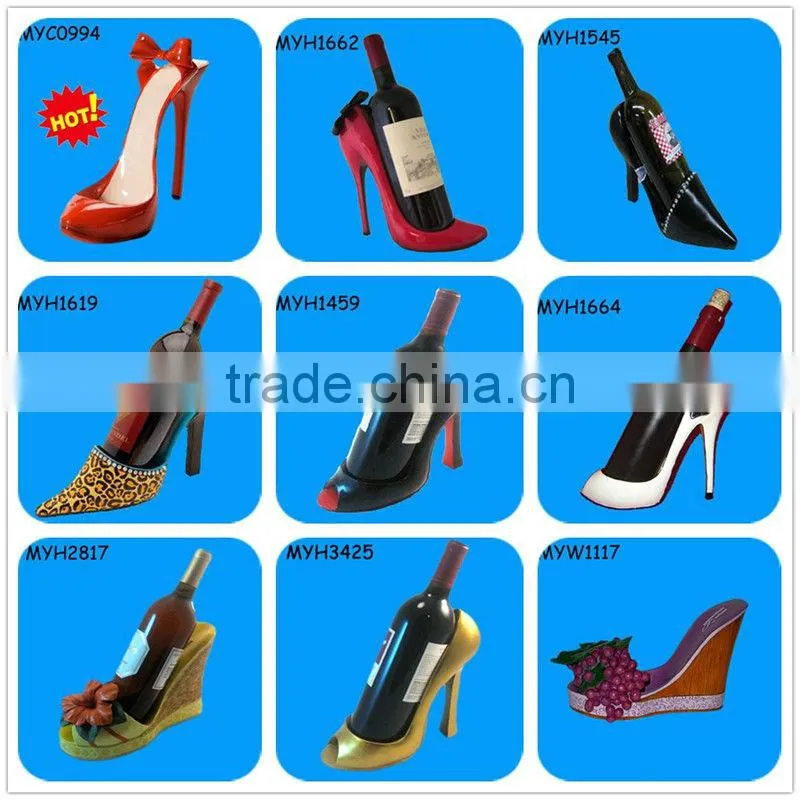 Sparkling Pink Gift Stiletto Shoe Promotional Beer Bottle Holder