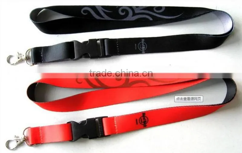 Nice unique reflective lanyard with custom logo printed