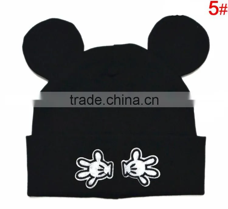 Baby Girl Cotton Beanies Cartoon Designs Infant Kids Spring Autumn Hat Cap