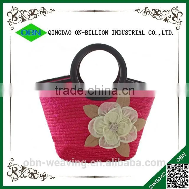Factory Direct china wholesale straw beach handbag