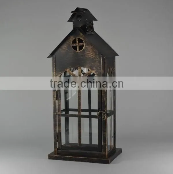 Popular shopping indoor metal lantern