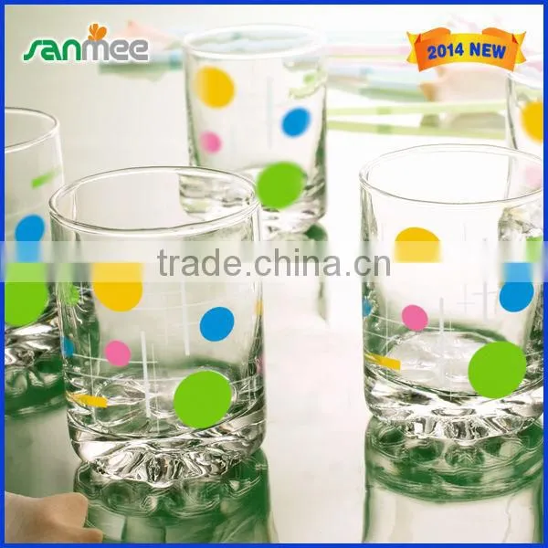 The New Mini And Clear colored drinking glass Cup