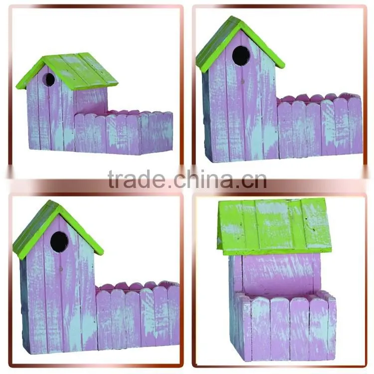Rectangle Wooden Succulent Plant Fleshy Flower Bed Pot Box Garden Planter