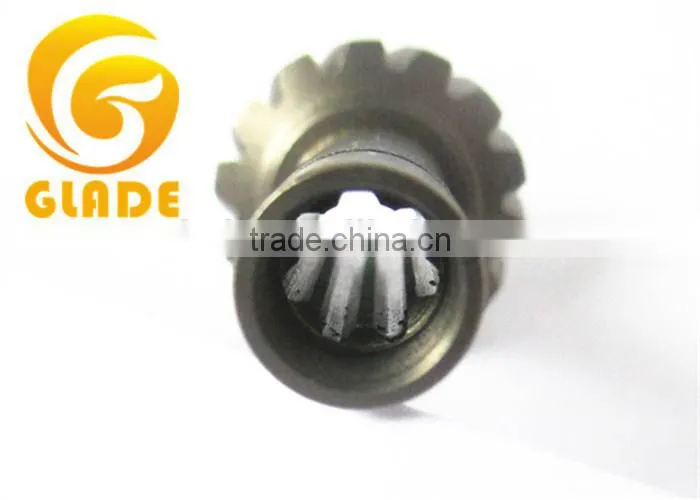 26mm Grass trimmer spare parts 20crmo pinion within brush cutter gear box for gardening tools Grass Cutter