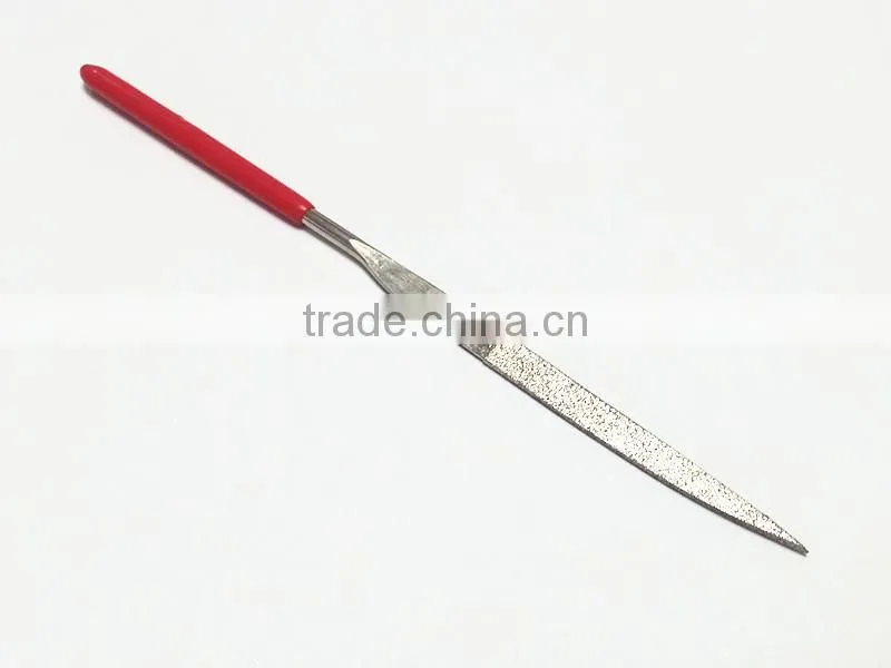 Electroplated diamond file/triangle nail file/round diamond file