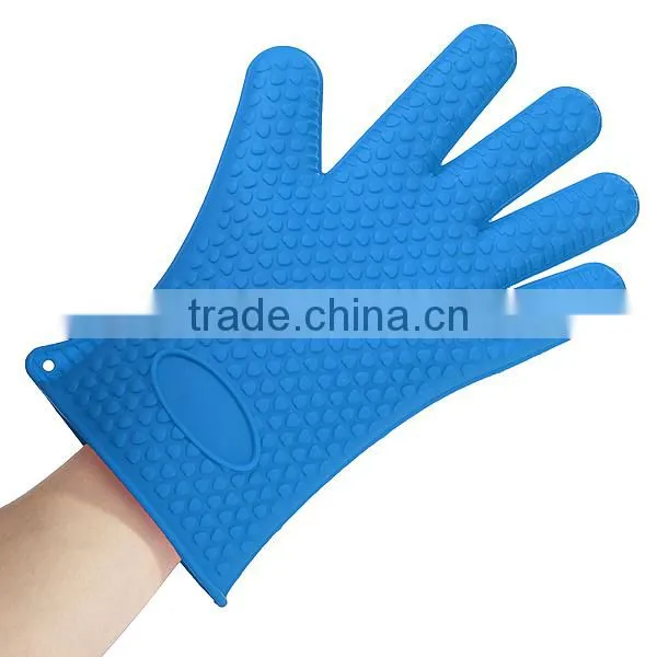 Kitchen Tool Heat Resistant Glove Oven Pot Holder Silicone Mitt Grip