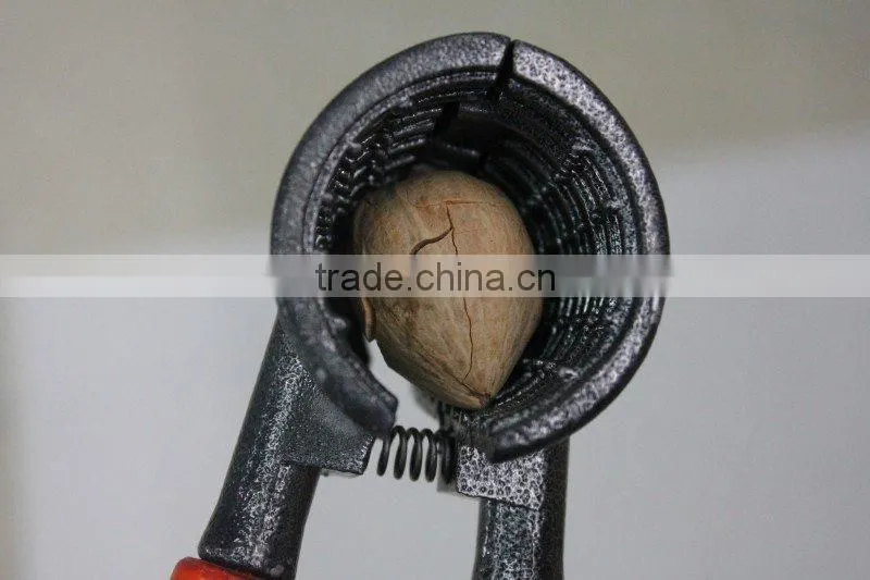 HOT!!! Zinc alloy nutcracker w/wooden handle