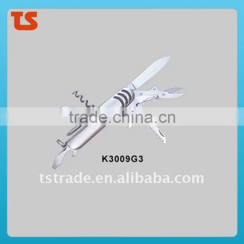 New design LED multi Novelty pocket functional strider kinfe tools(K3009G3)