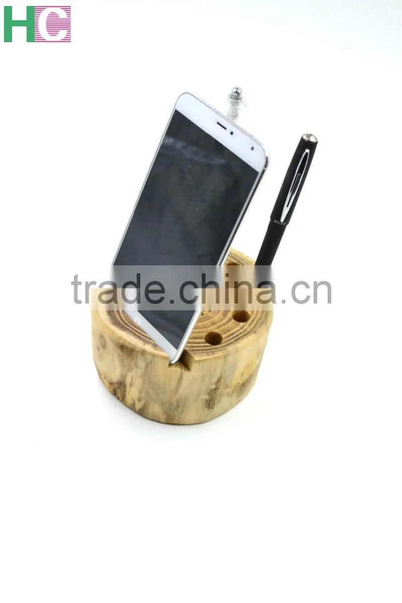 Beech wood phone holder custom phone holder