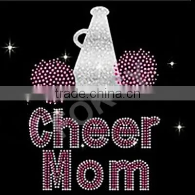 sequin embroidered with rhinestone iron on transfer