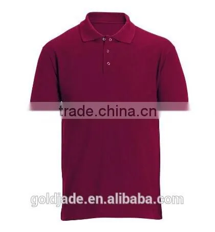 Custom Mens Polo Shirt Golf T-shirt 100% Cotton Sublimated Dry Fit Polo T Shirt Multi Color