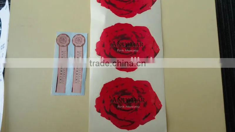 Custom adhesive PVC plastic bottle sticker printed labels waterproof sticker label for bottle