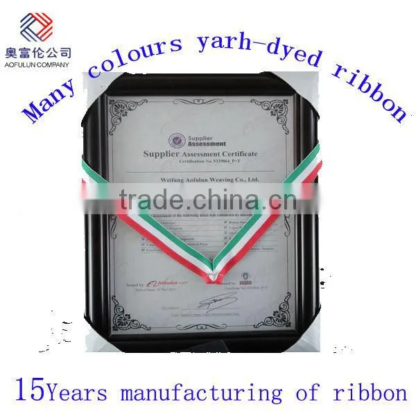 custom-made bar-type ribbon