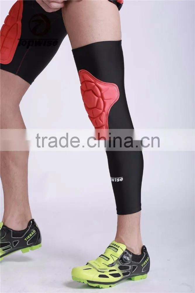 Wholesale Compression Honeycomb Sports Basketball Knee Sleeve Pads