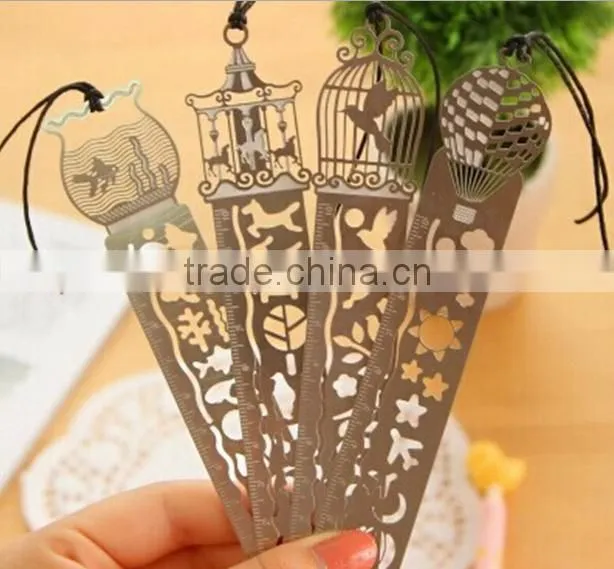 fashion black thin leaf bookmark diy gun black metal leaf bookmark tags for christmas gifts 2016