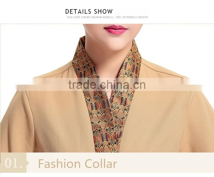 Fashion uniform design working uniform wholesale custom thai spa uniform