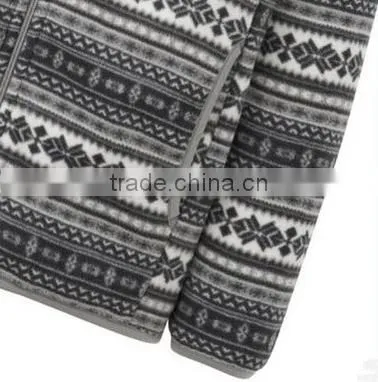 High quatity Full Zip warm windproof jacket Cheap custom printing 100% polyester polar fleece softshell jacket