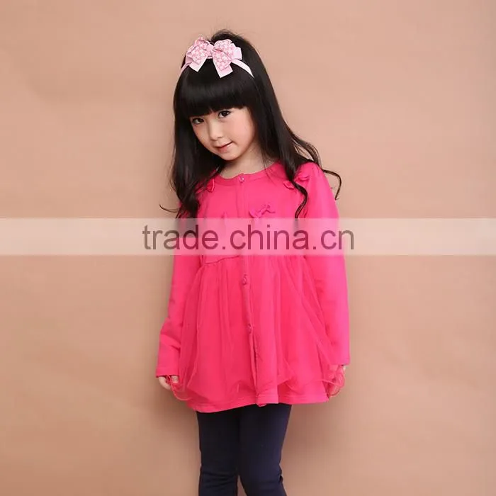 2016 fashion design baby girl clothes for autumn and spring