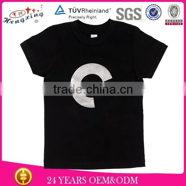 Custom print t-shirt with leather sleeves wholesale custom all over print t-shirt custom t-shirt printing