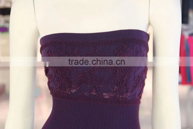 Lady Seamless Strapless Sexy Tube Tank Top