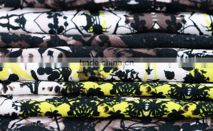 Printed T/R Fabric Viscose Polyester Fabric