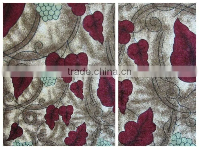 100% Polyester Printed Velvet Fabric---For Sofa, Curtain Furnishing,Upholstery