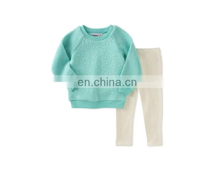 Baby Girls' Faux-Fur Sweatshirt & Leggings Set