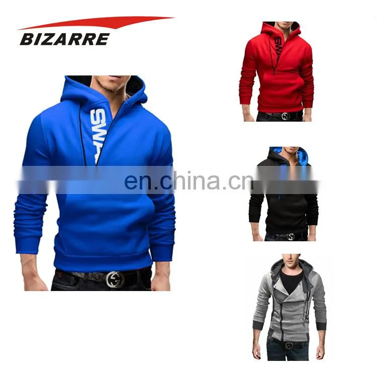 New Arrival Breathable Fashion Hoodies With Zippers Men