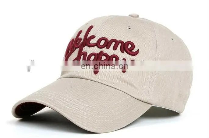 hot sale custom design baseball caps hats manufacturer