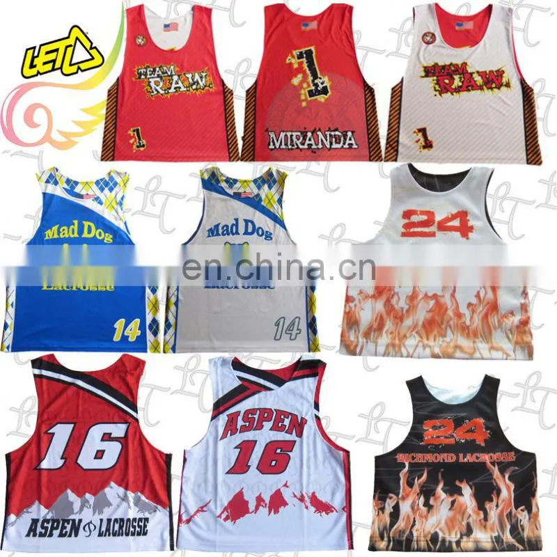sublimated team lacrosse uniform wholesale sublimation lacrosse jersey