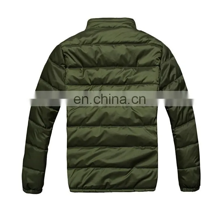 Men winter warm cheap padded jacket
