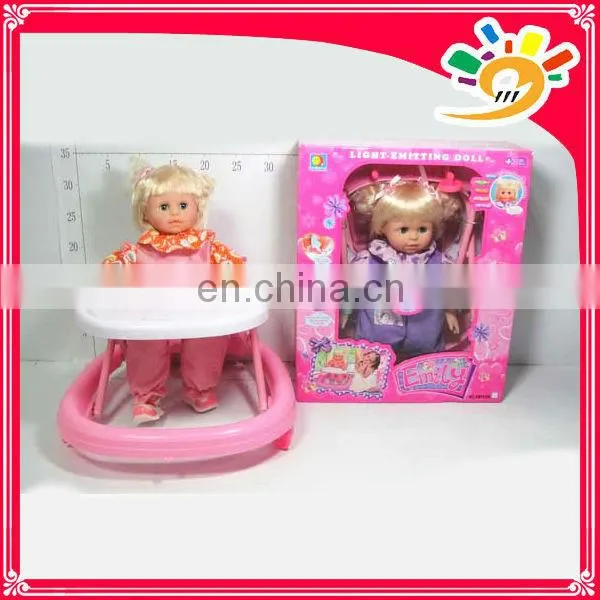 12" Girl doll,lovely baby doll with smell