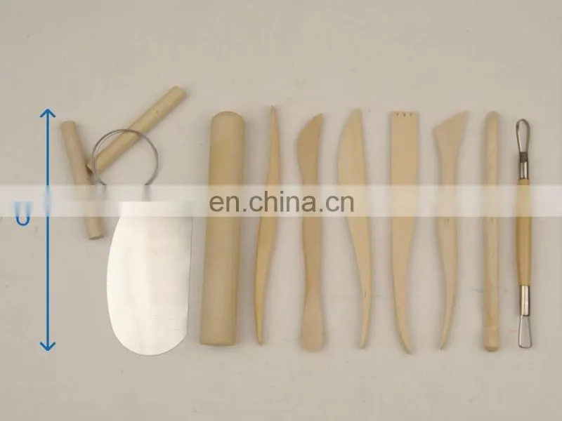 10pcs Basic Pottery Tool Set in PP Box