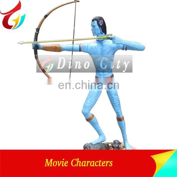 Handmade large fiberglass realistic statue
