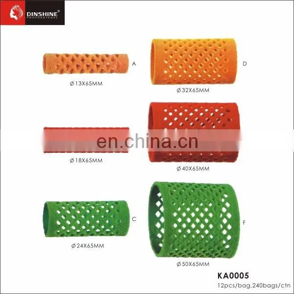 Hair salon curlers for curly hair Hot sale barber hair rollers