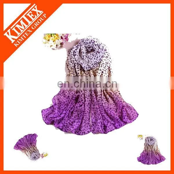 Digital print fashion twill silk scarf
