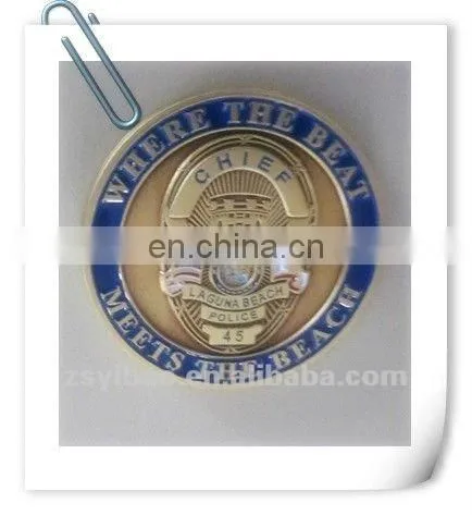 For new dawn action Survenir soft enamel coins with gold plated