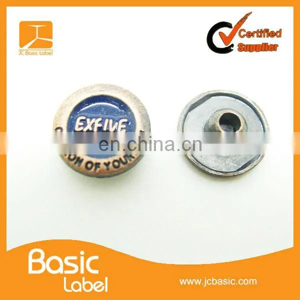 custom black jeans buttons