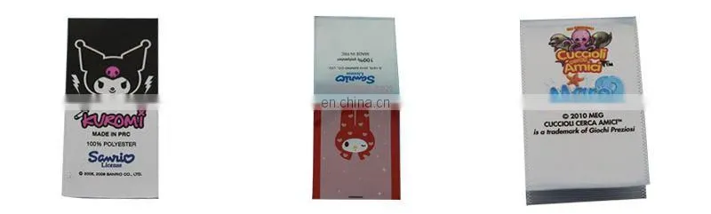 custom logo printed tags