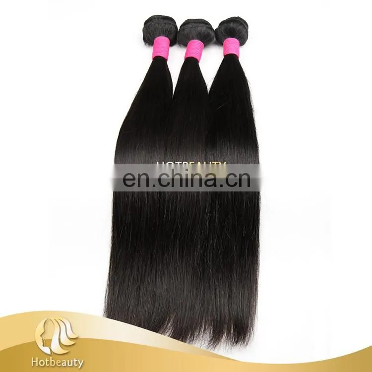 Hot sale popular bohemian hair weave straight hair