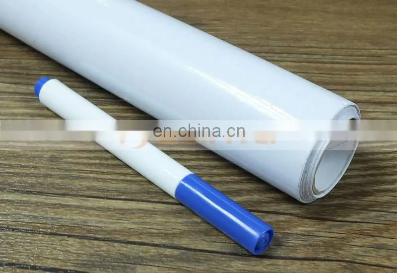 PVC Material Peel & stick Whiteboard Dry Erase Board Sticker