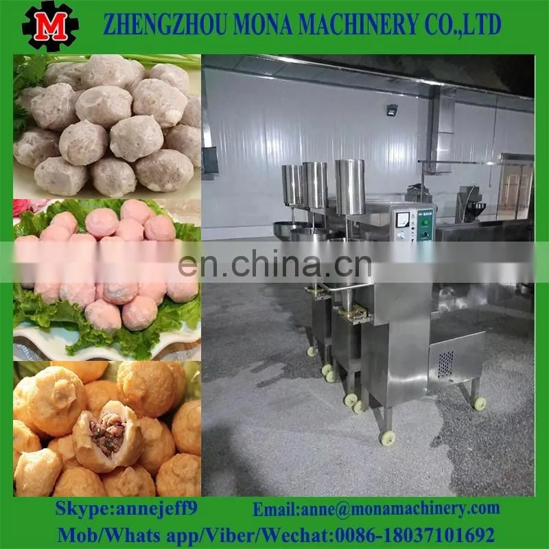Beef fish chicken meatball making machine|vegetable potato ball maker
